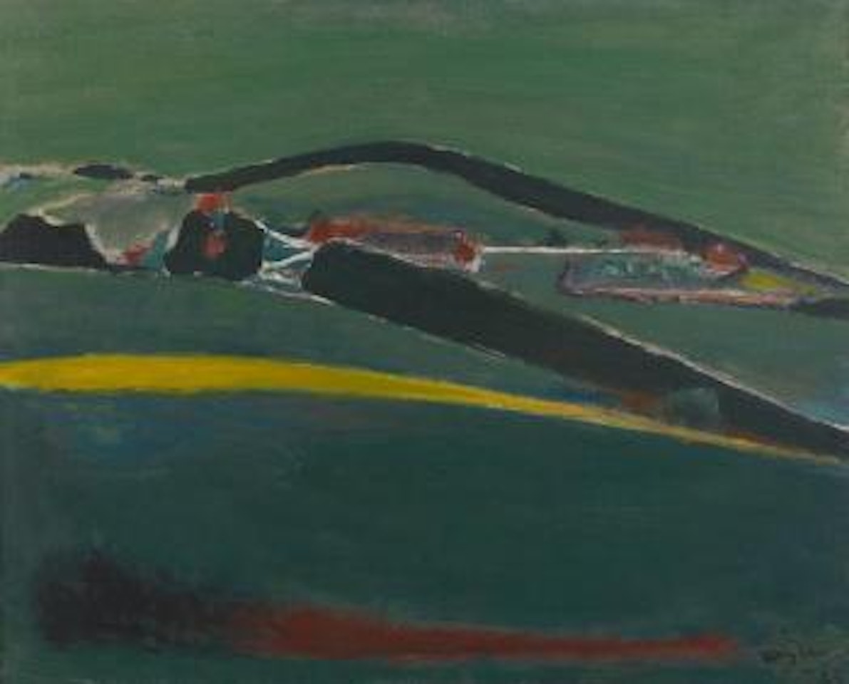 Paysage vert by Henri Hayden