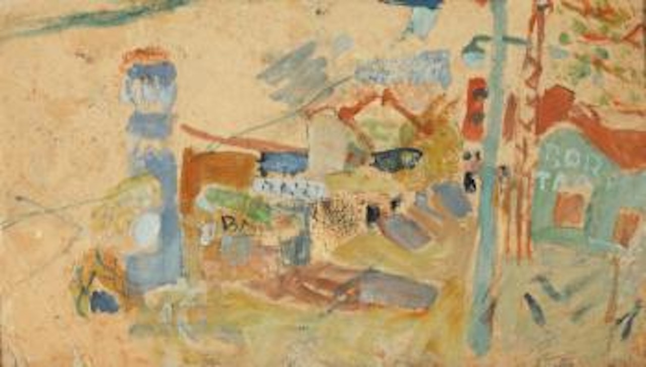 Rue de banlieue by Jean Pougny