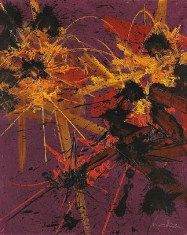 Cérémonie mystique by Georges Mathieu