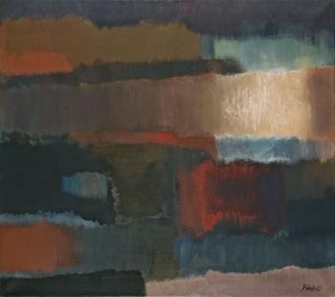 Rechts-hell by Fritz Winter