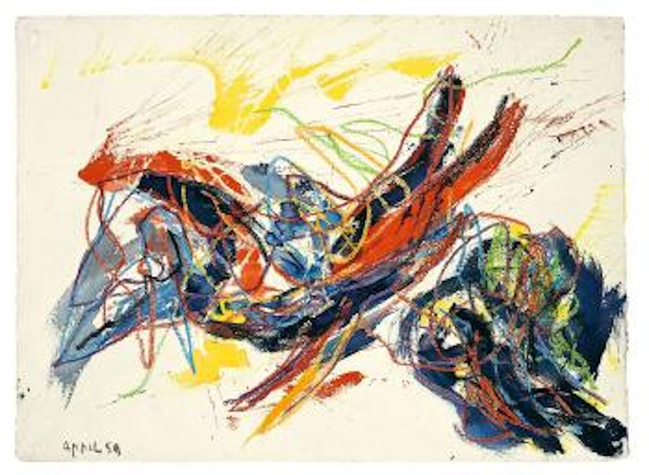 L'oiseau by Karel Appel
