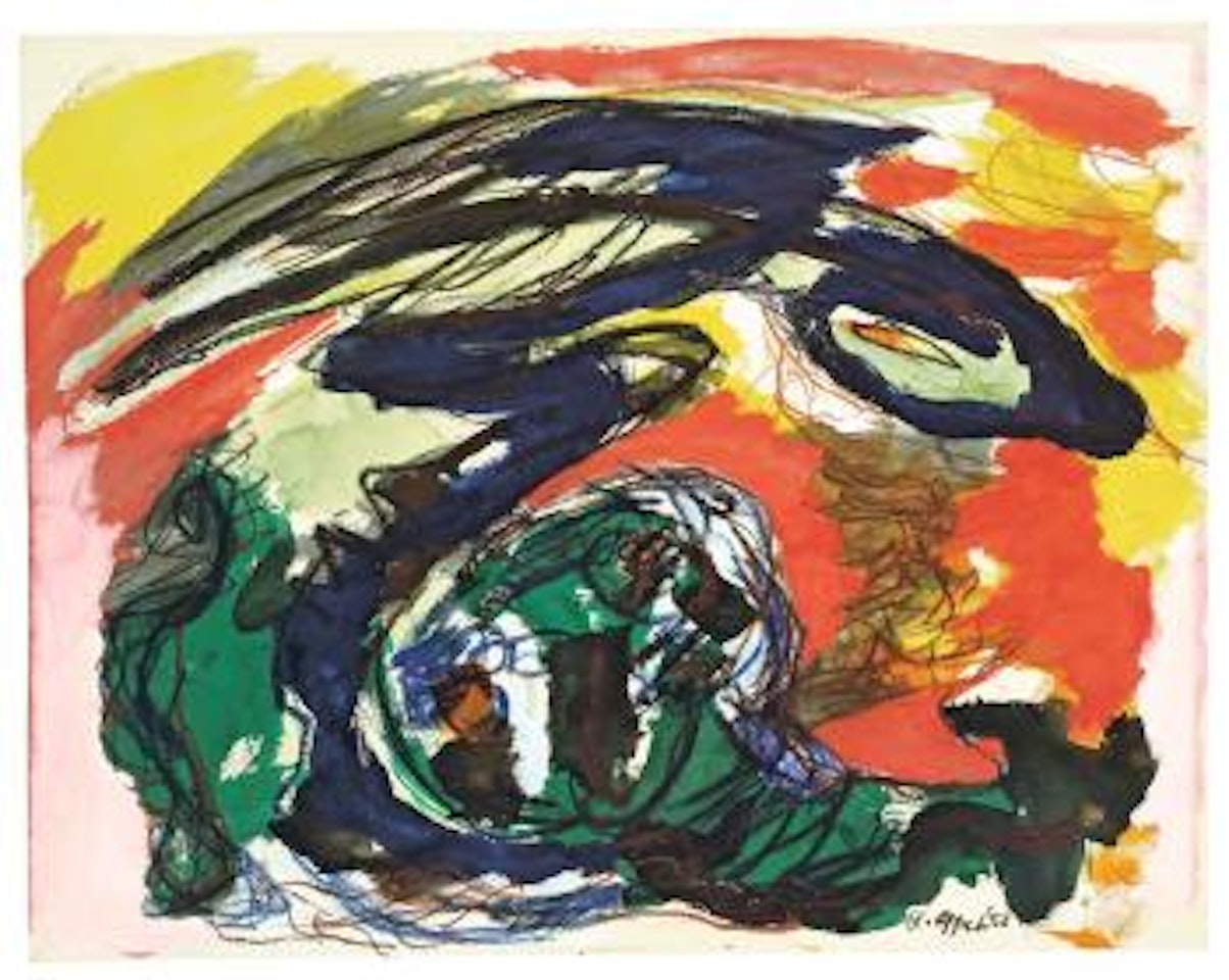 Ohne titel by Karel Appel
