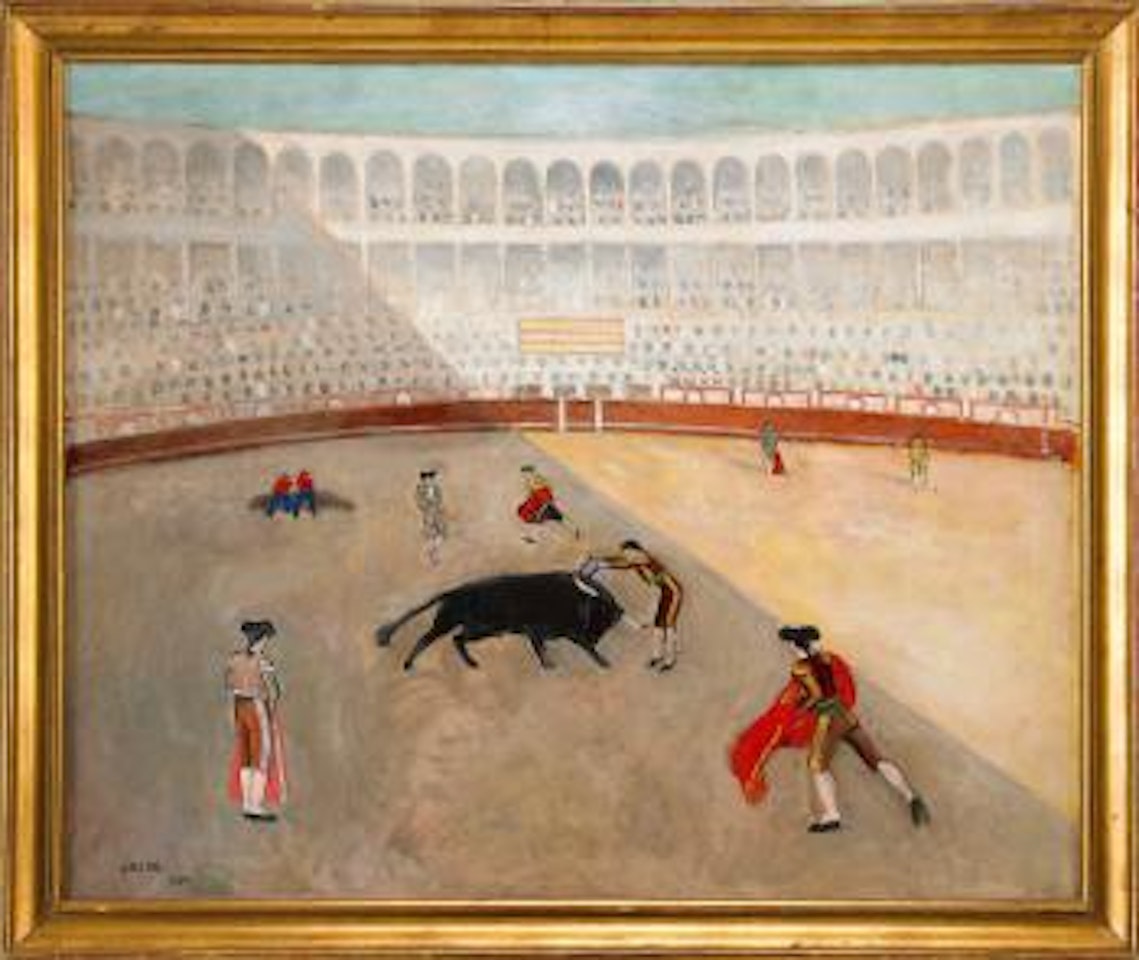 Tjurfäktningen, Madrid by Einar Jolin
