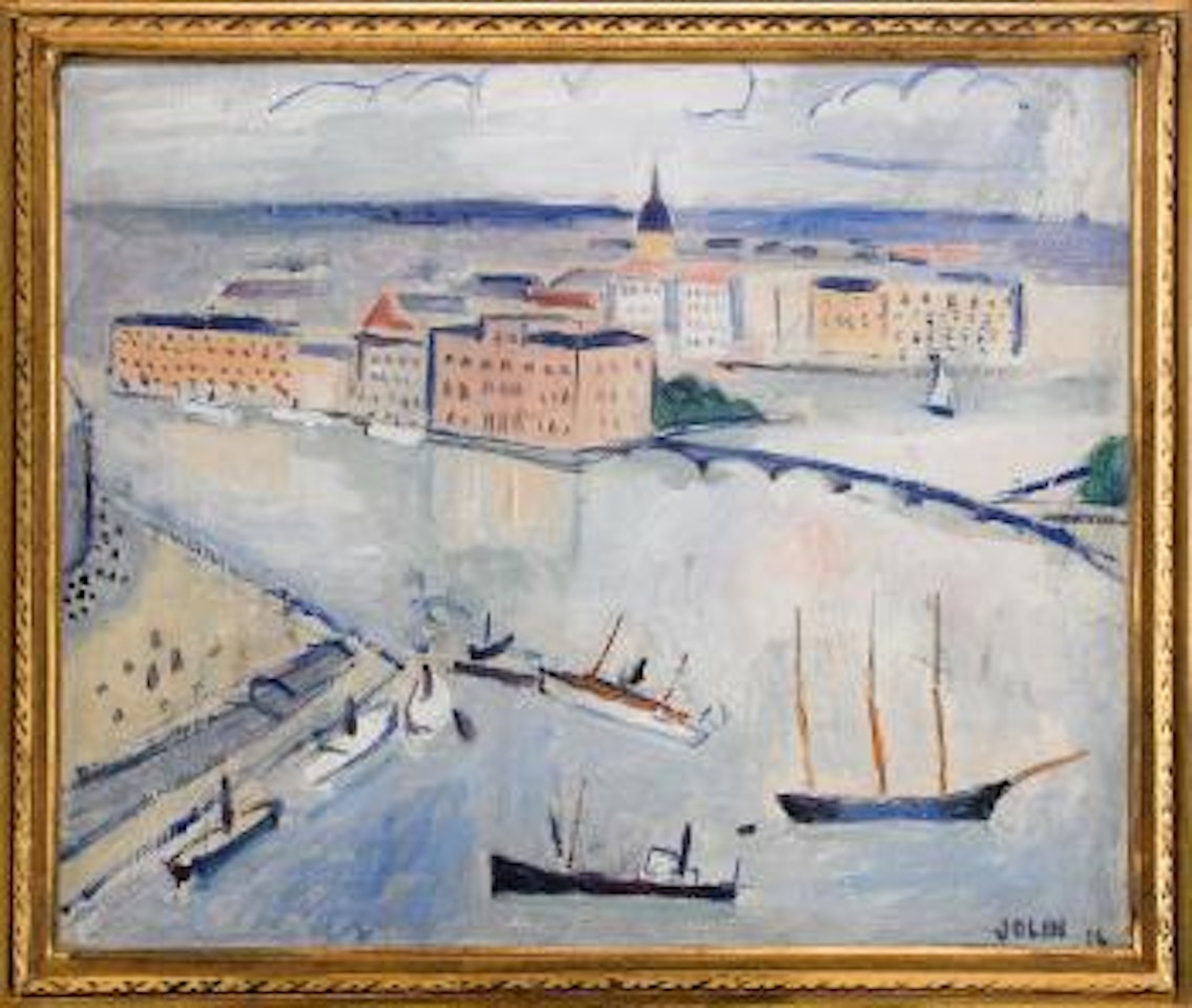 Stockholm - utsikt mot Blasieholmen by Einar Jolin