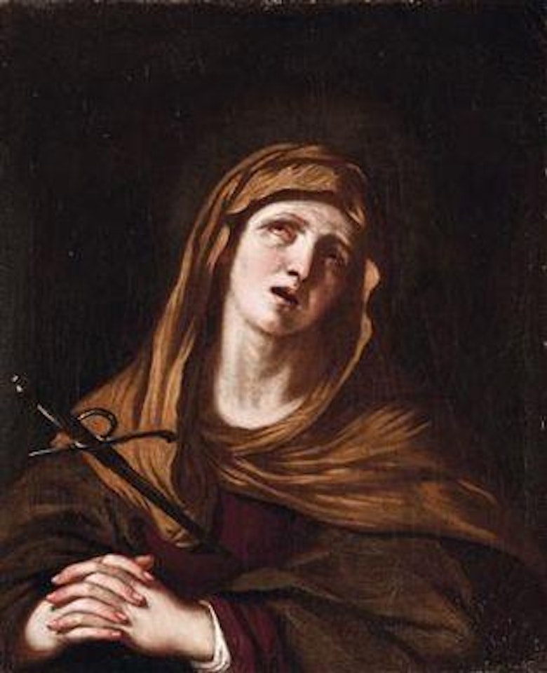 Our Lady of Sorrows by Paolo Antonio Barbieri by Guercino