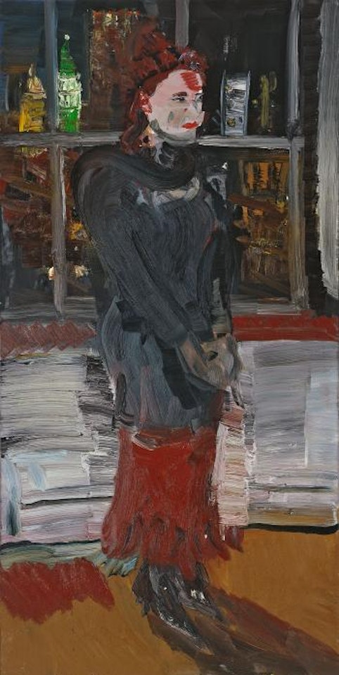 Elvira Bach in New York by Rainer Fetting