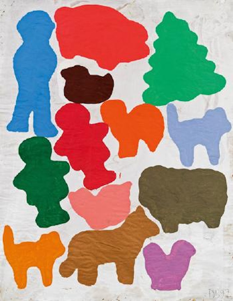 o. T. by Donald Baechler