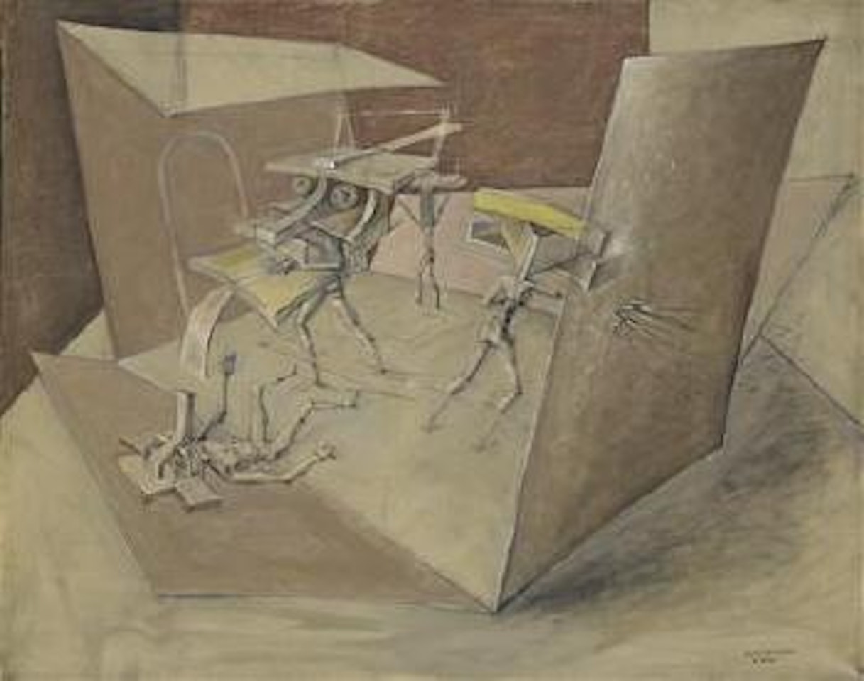 Dépolarisation de l’intimité by Victor Brauner