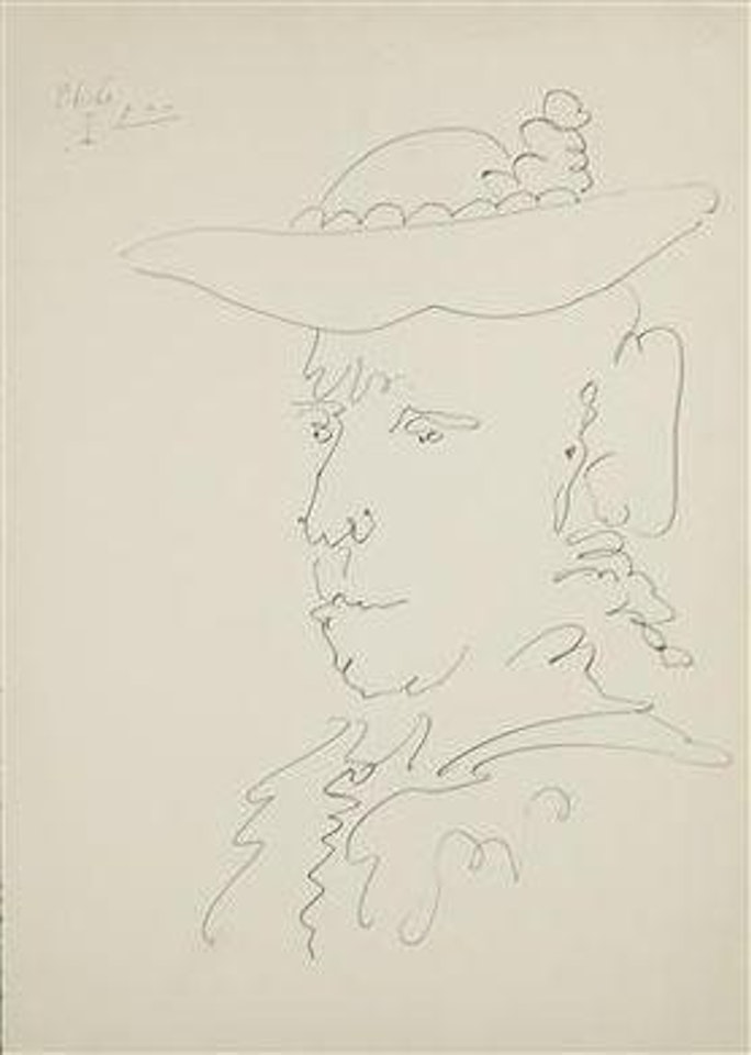 Tête de Picador by Pablo Picasso