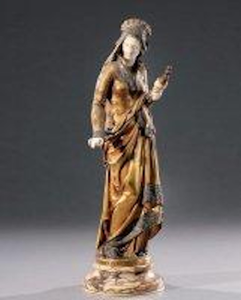 La fileuse by Albert-Ernest Carrier-Belleuse