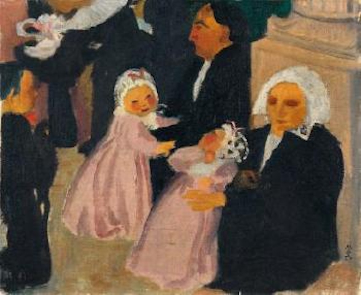 Bretons à Auray by Maurice Denis