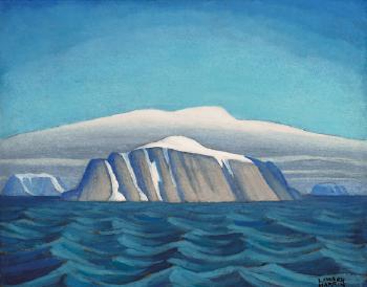 Island off Greenland, Arctic sketch XIX by Lawren Stewart Harris