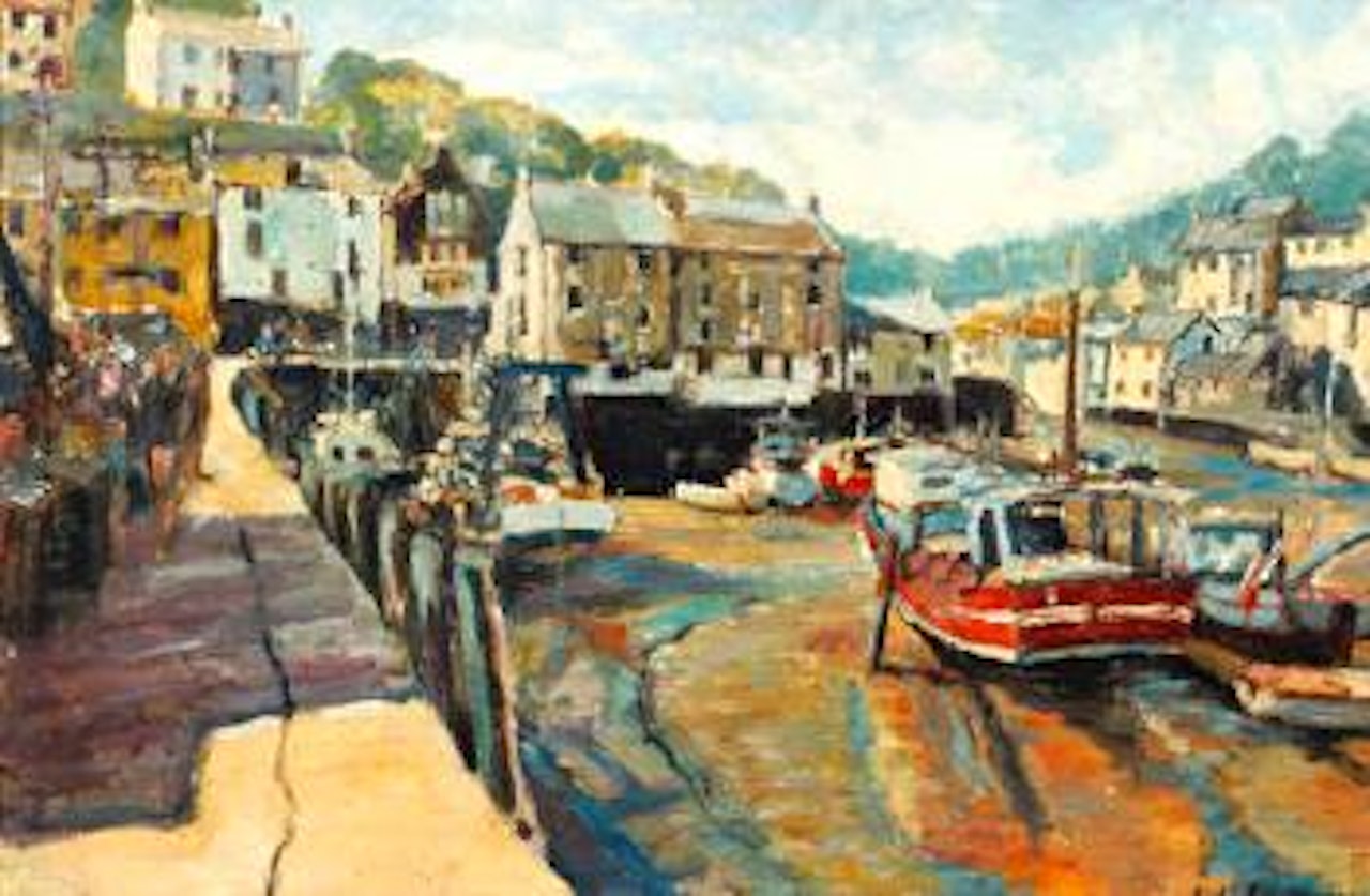 A Cornish Harbour by Hayley Lever