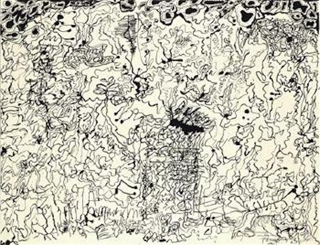 Untitled (Terre radieuse) by Jean Dubuffet