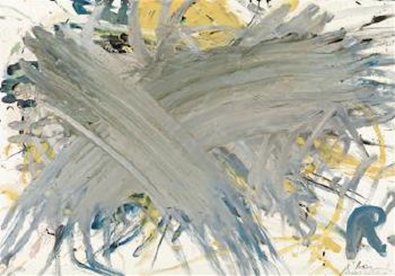 Matsch und Schnee by Arnulf Rainer