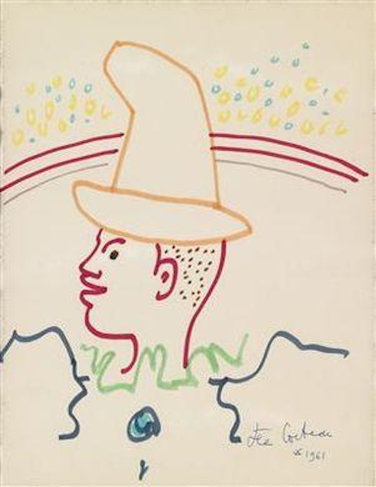 The clown by Jean Cocteau