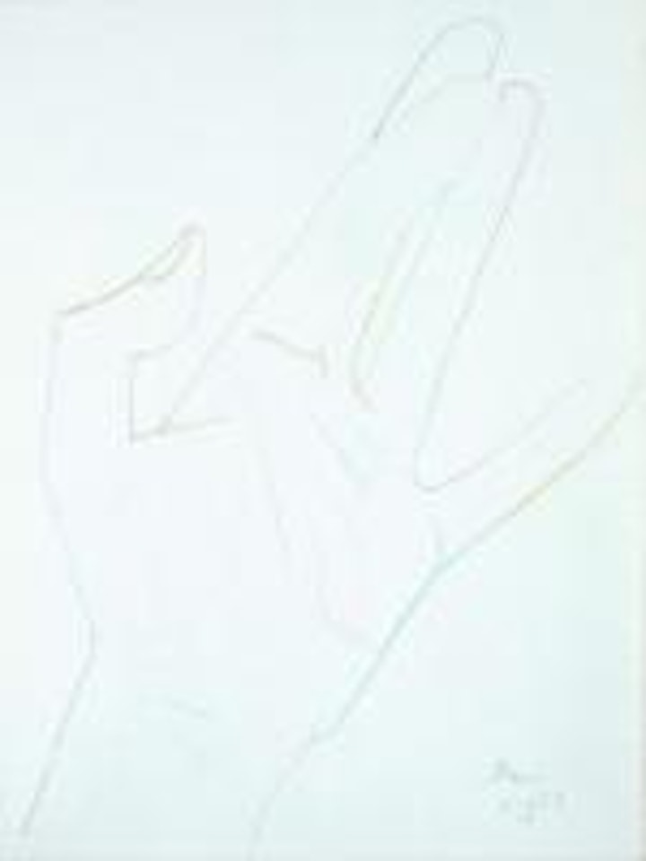 Main de l'artiste by Jean Cocteau