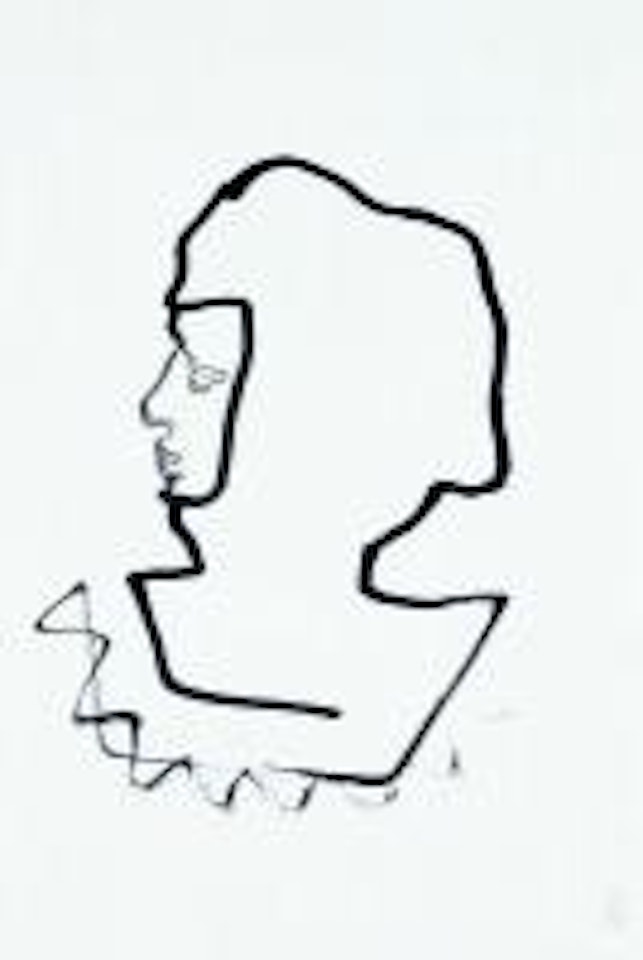 Chevalier (projet d'illustration pour les Chevaliers de la table ronde) by Jean Cocteau