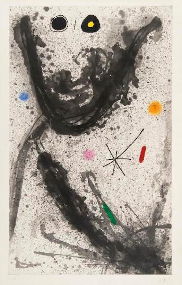 Le puisatier by Joan Miró