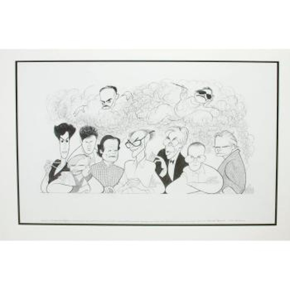 Playwrights by Al Hirschfeld