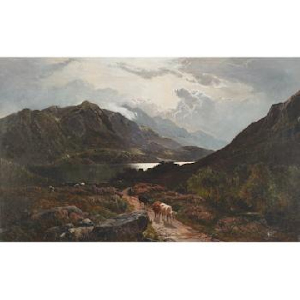 Loch Long from Glenco by Sidney Richard Percy
