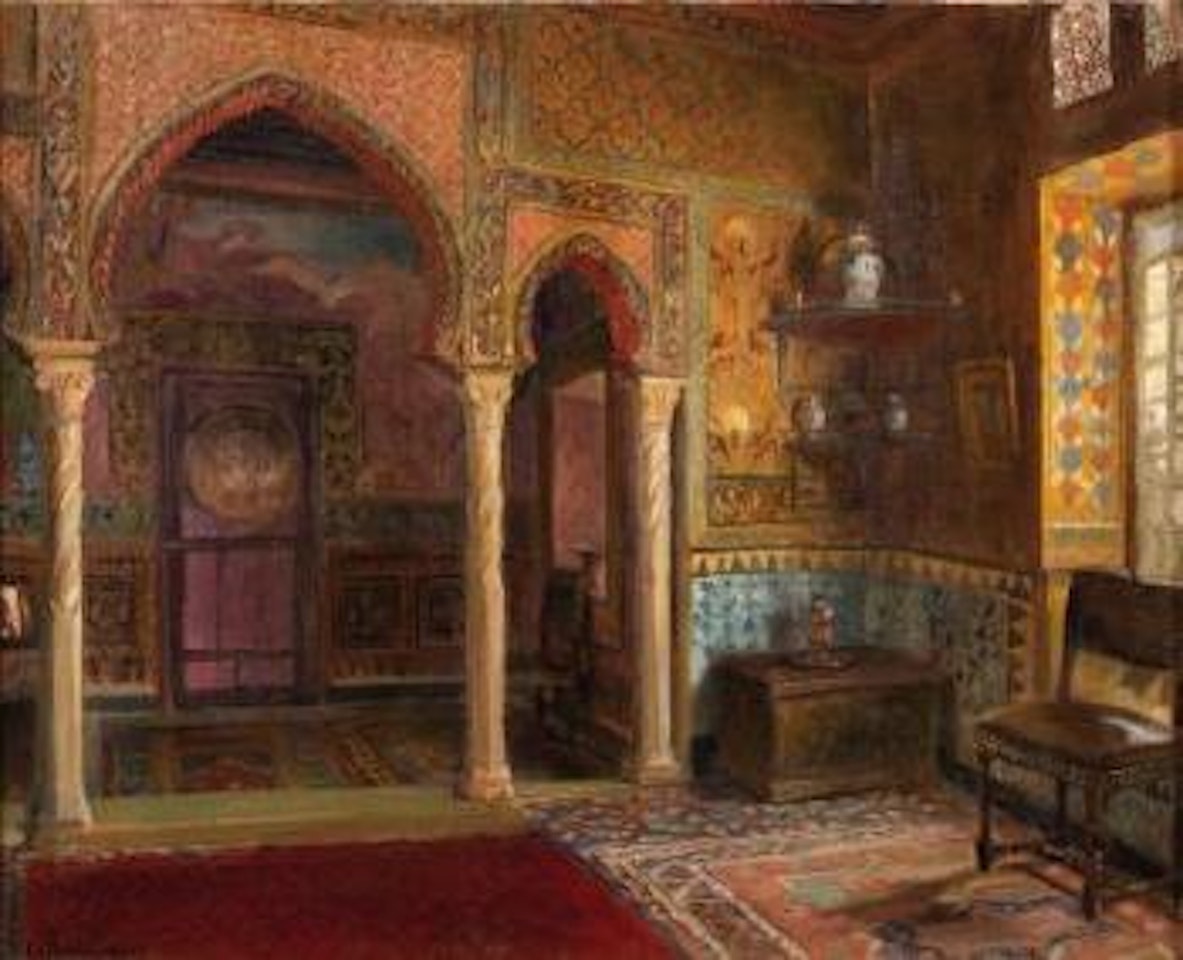 Intérieur mauresque by Georges Antoine Rochegrosse