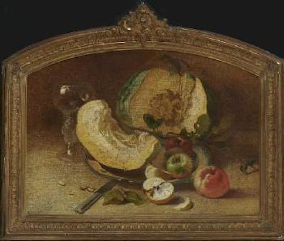 Früchtestillleben - Stillleben mit Meeresfrüchten by Charles Hoguet