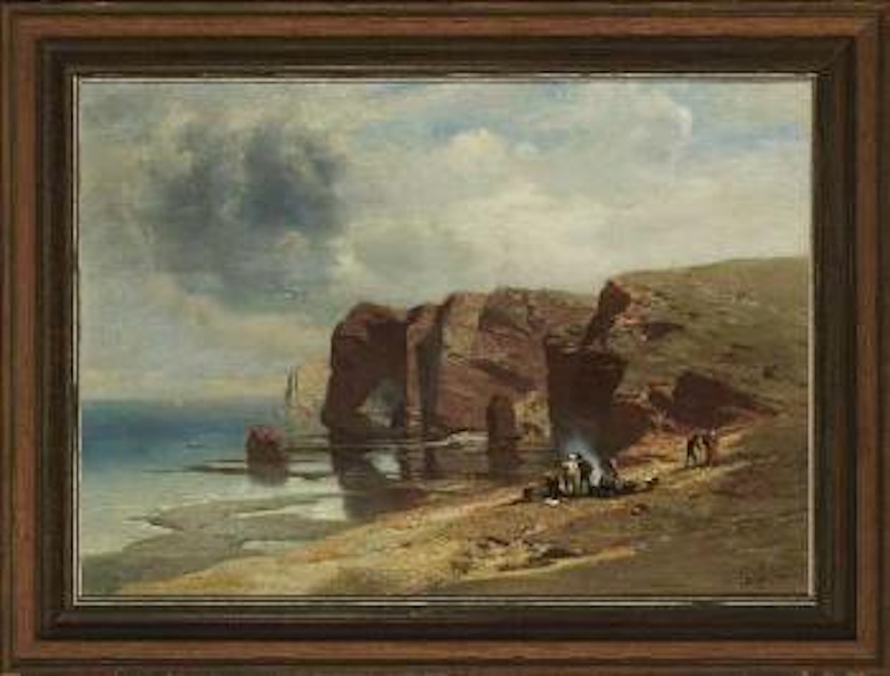 An der Bretonischen Küste by Charles Hoguet