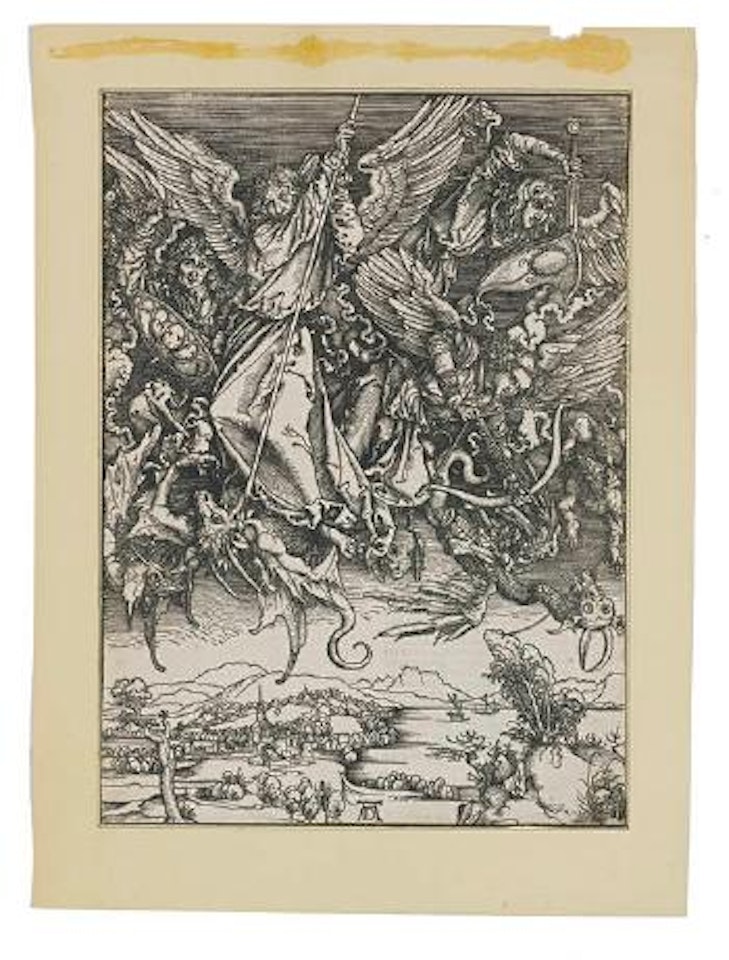 The Apocalypse - St Michael fighting the dragon by Albrecht Dürer