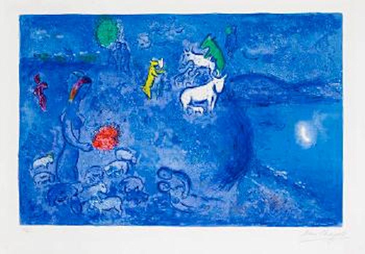 Daphnis and Chloe: Spring by Marc Chagall