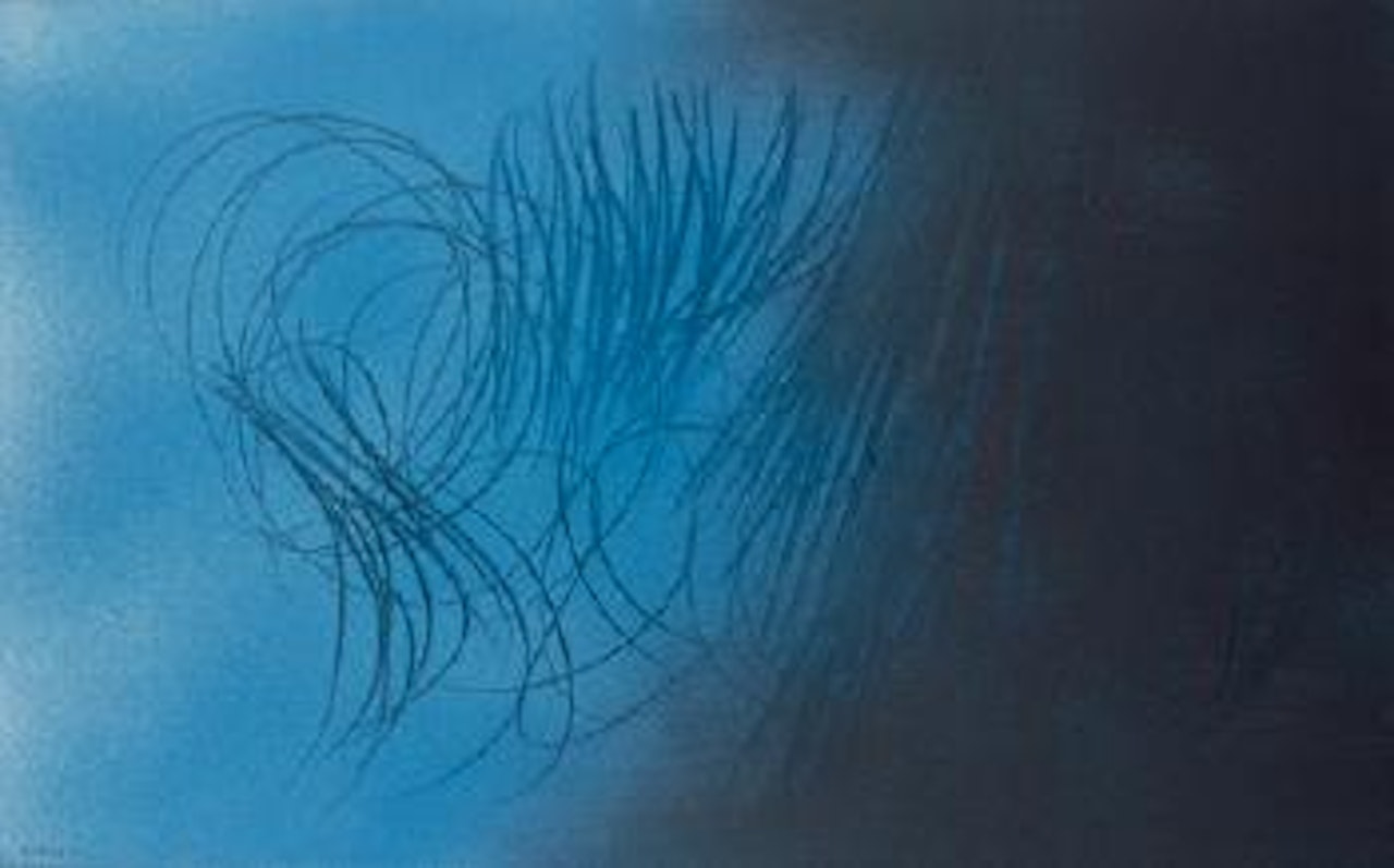 T1961-55 by Hans Hartung