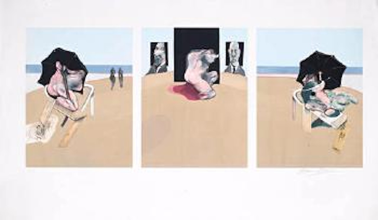 Metropolitan triyptch by Francis Bacon