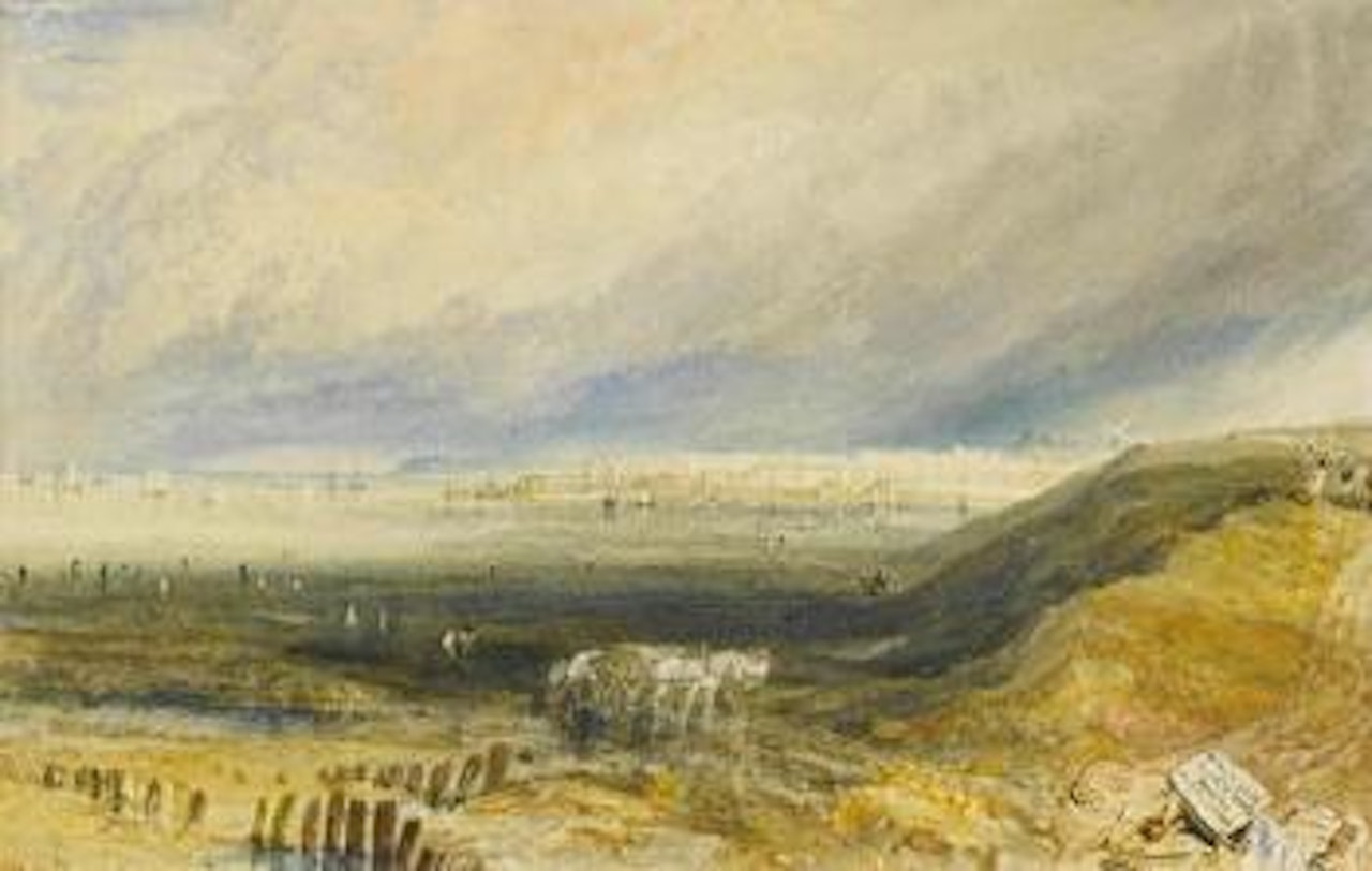 Oyster beds at Whitstable, Kent by Joseph Mallord William Turner