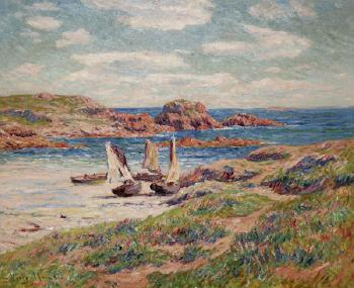 La plage de Porspoder by Henry Moret