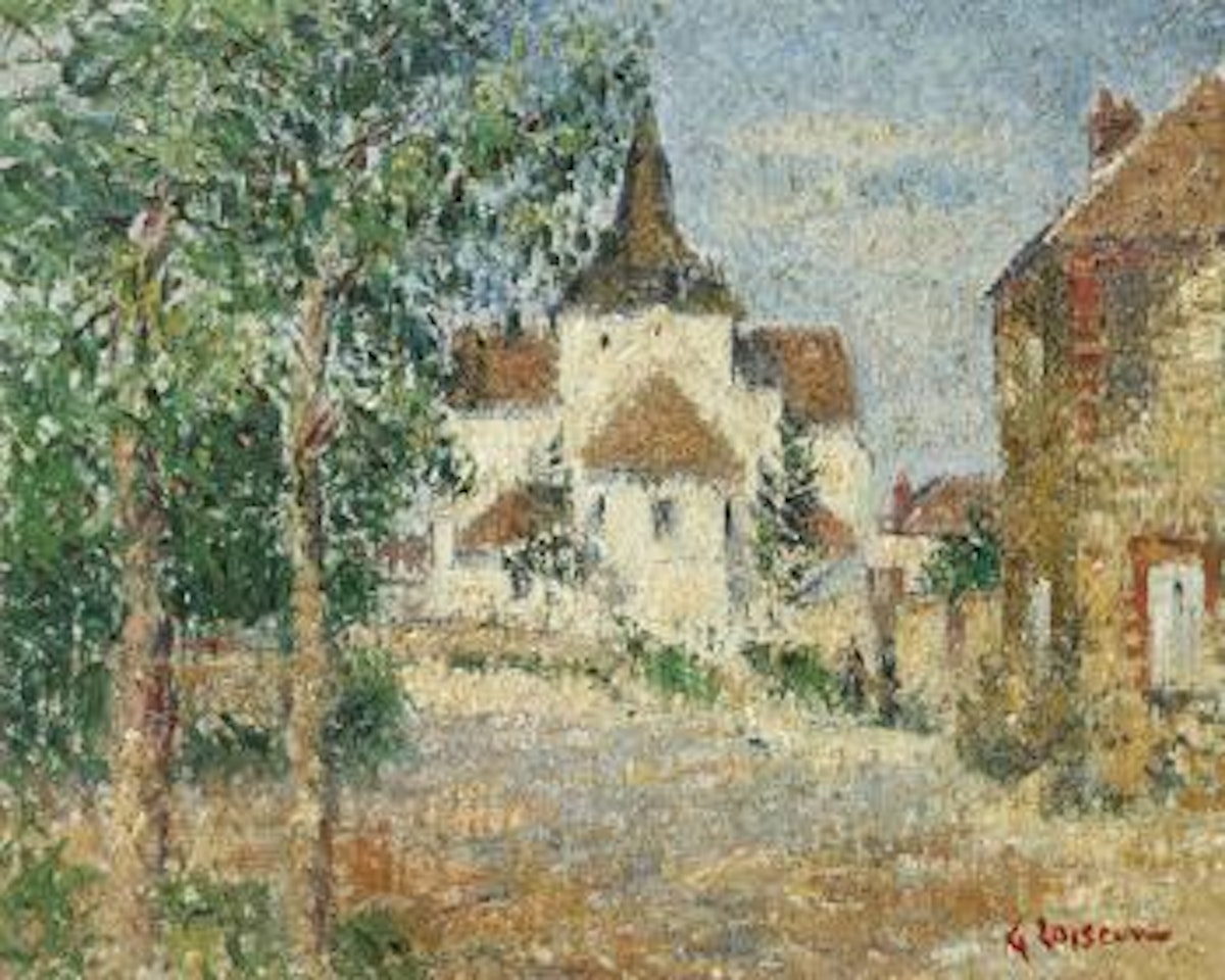 Eglise Notre Dame de Vaudreuil by Gustave Loiseau