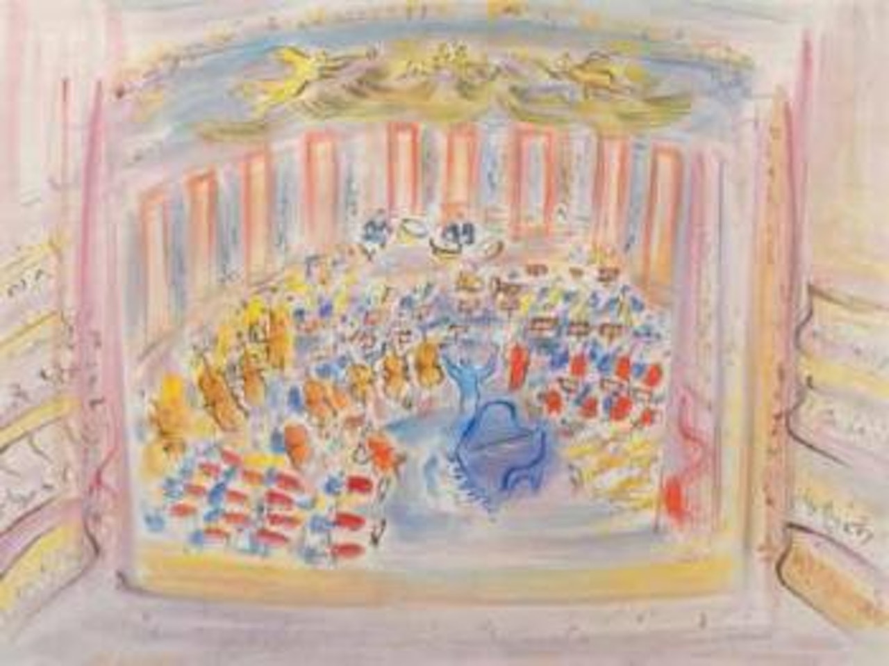 L'opéra by Raoul Dufy