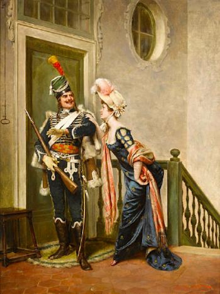 The gallant officer by Frédéric Soulacroix