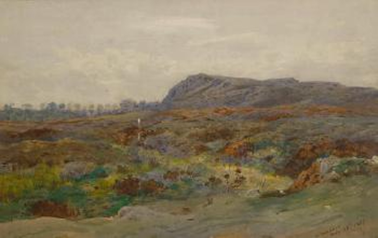 Moorland landscape by Archibald Thorburn