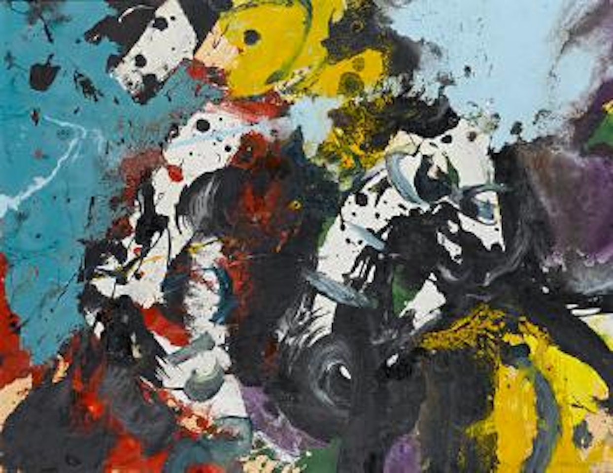 This can't be love but it's delicious by Alan Davie