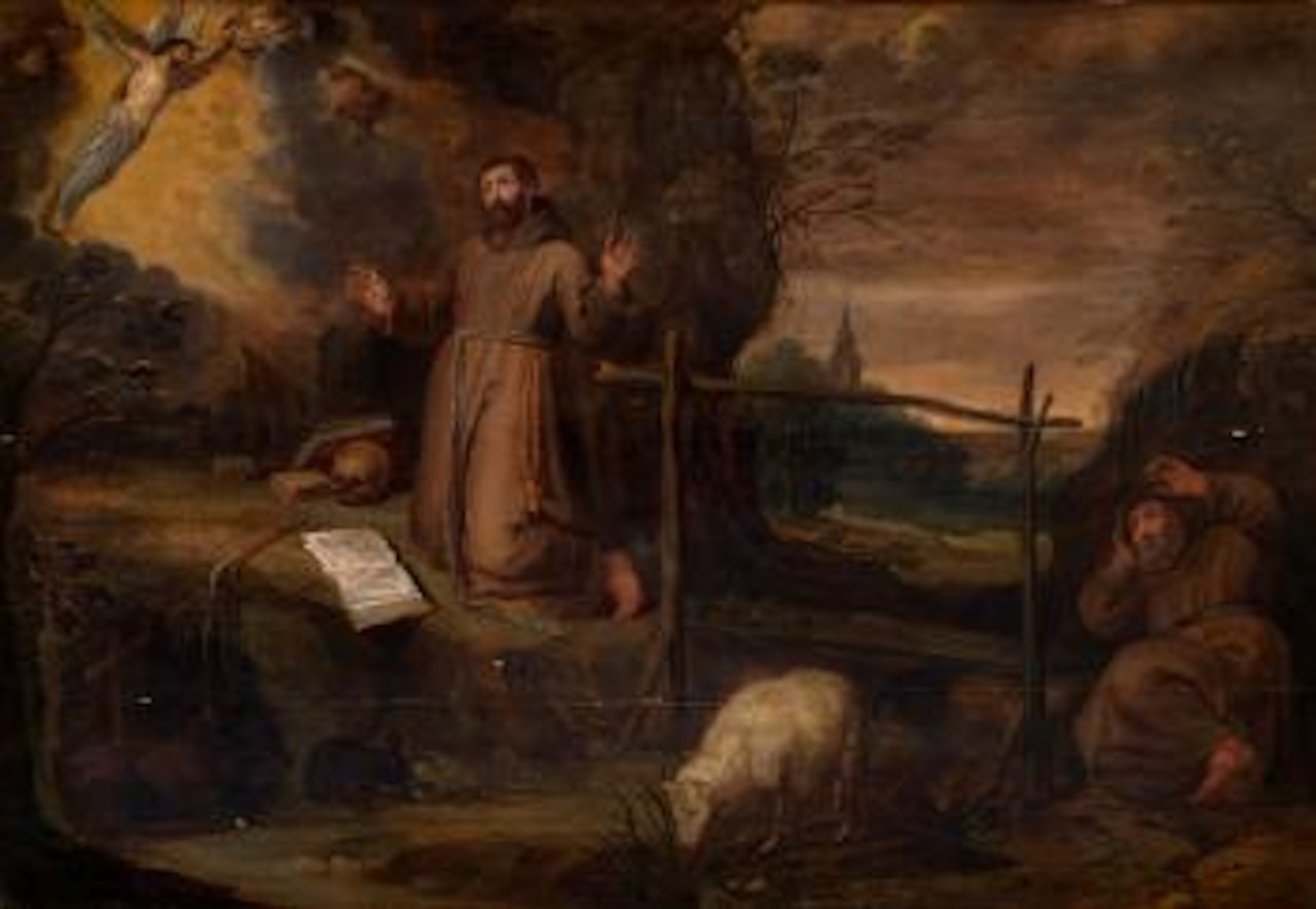 St Francis of Assisi receiving the Stigmata by Peter Paul Rubens