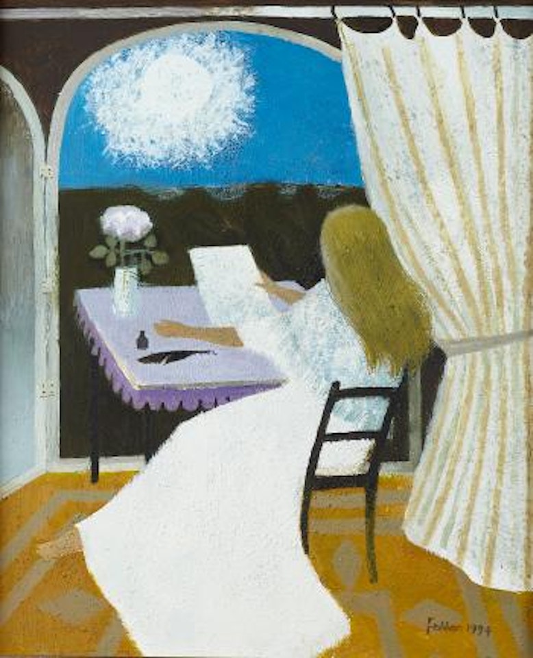 Tatiana and the letter by Mary Fedden