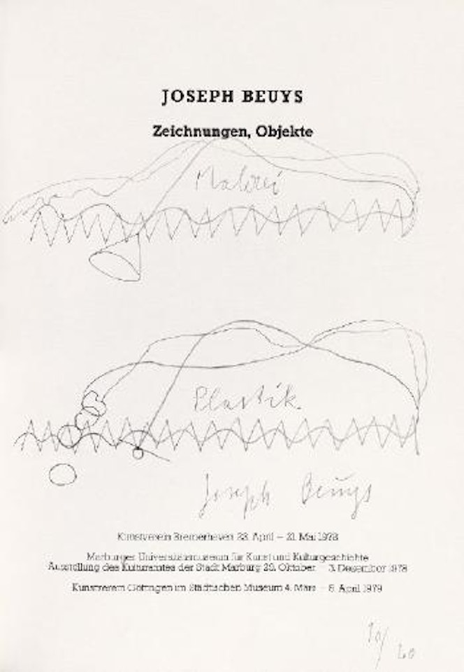 Malerei-Plastik by Joseph Beuys