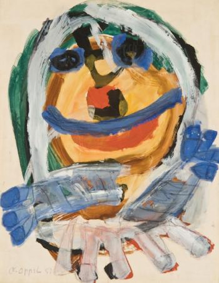 Composition #3 by Karel Appel