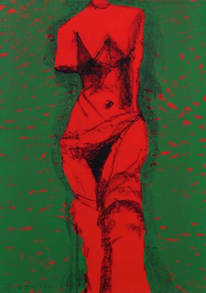 Nine views of winter No. 2 by Jim Dine