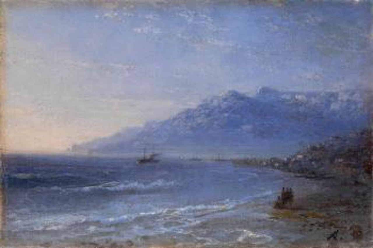 Coastal landscape by Ivan Konstantinovich Aivazovsky