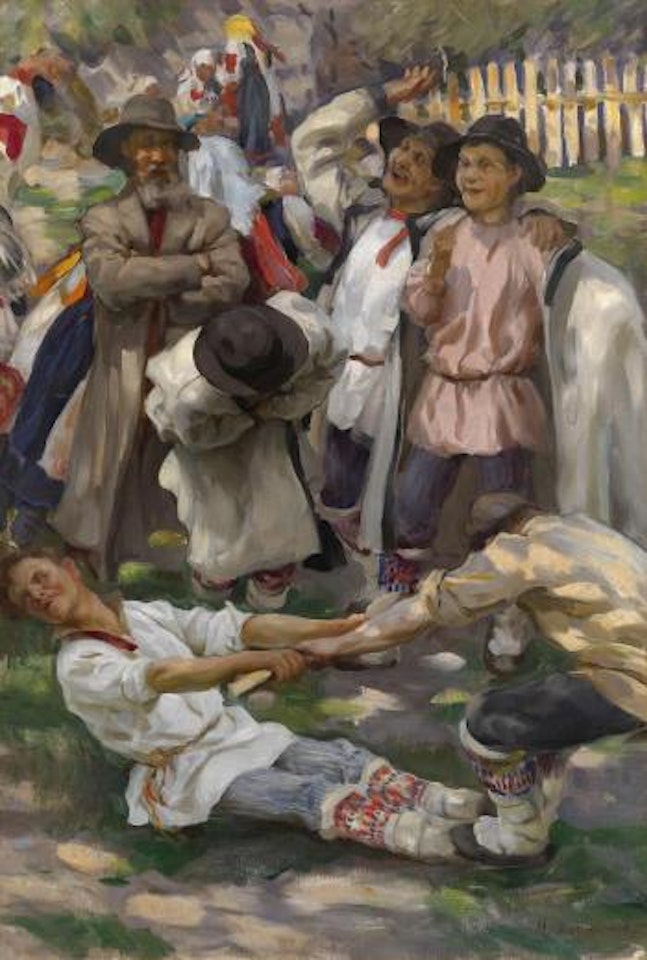 Village Fête by Nikolai Vasilievich Kharitonov