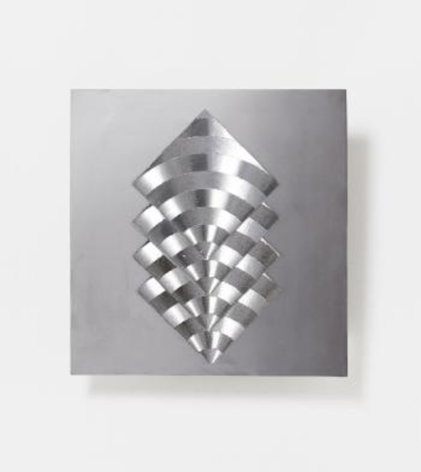 Ohne Titel (Lichtfächer) by Heinz Mack