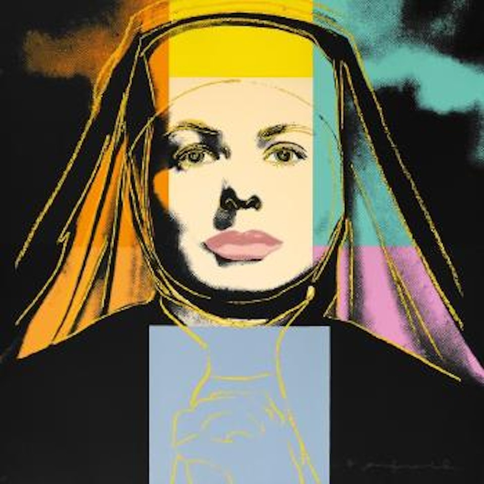 Ingrid Bergman by Andy Warhol