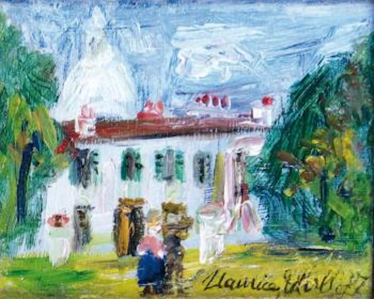 Maison à Montmartre by Maurice Utrillo