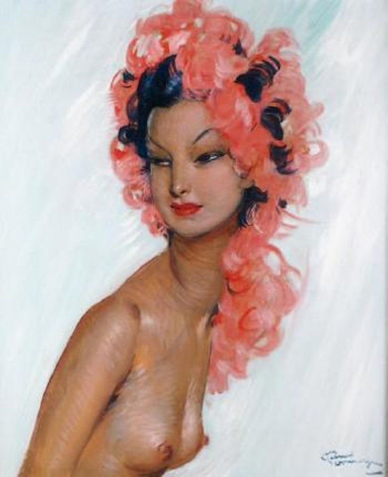 Nu en buste by Jean Gabriel Domergue